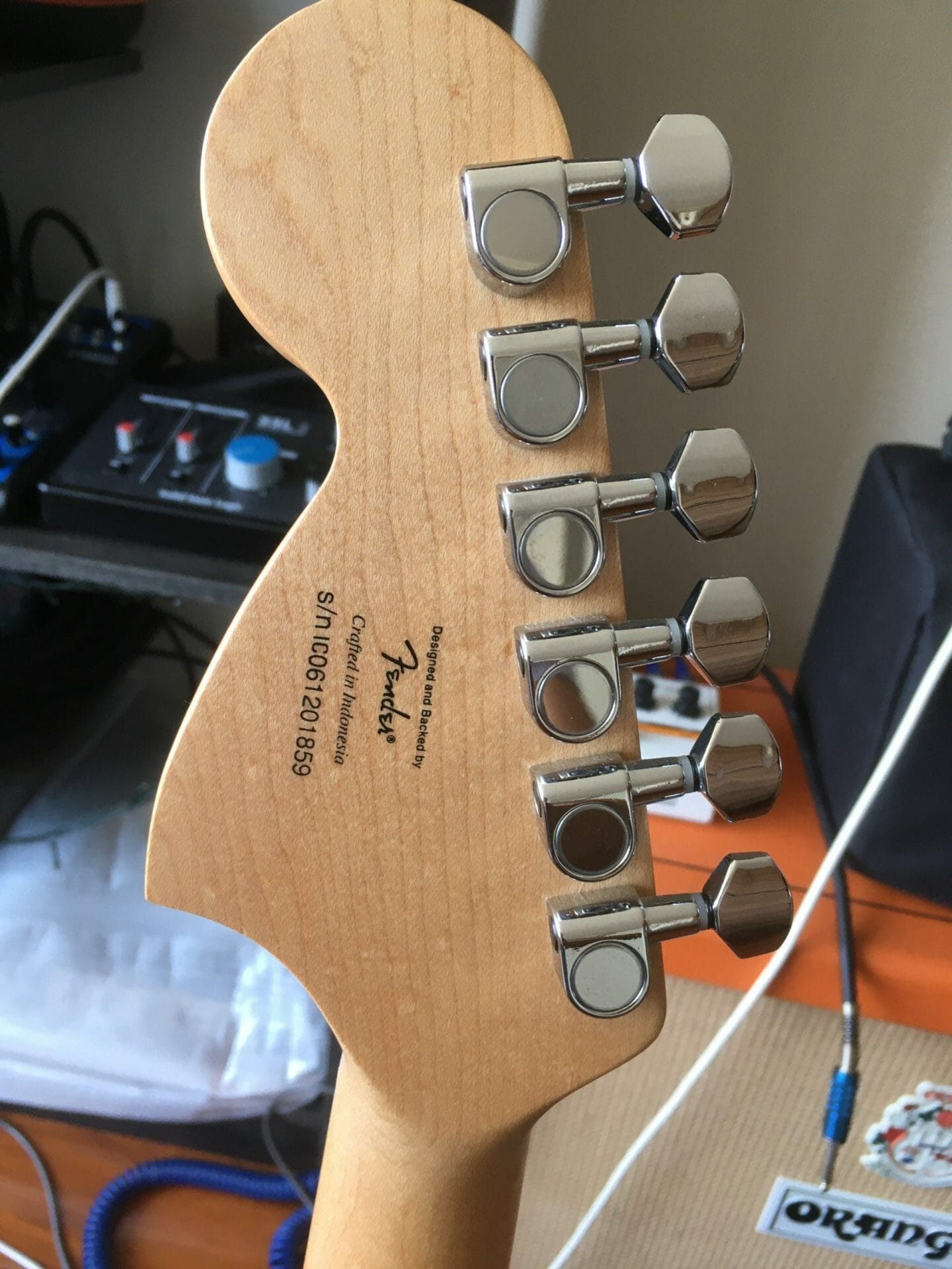 Fender Squier StratoCaster Hello Kitty - Imagen 7