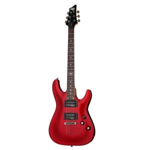 SGR by Schecter C-1 Guitarra Eléctrica roja metalica