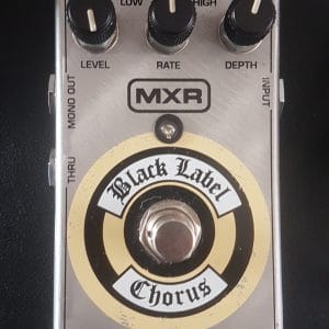 Pedal MXR Black Label Chorus Zakk Wylde