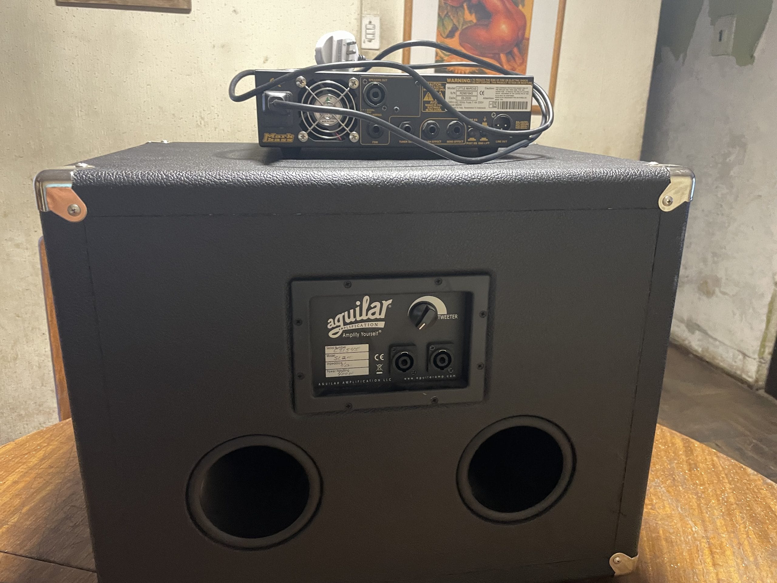 Markbass little marcus 500 - cabezal de bajo - Imagen 5