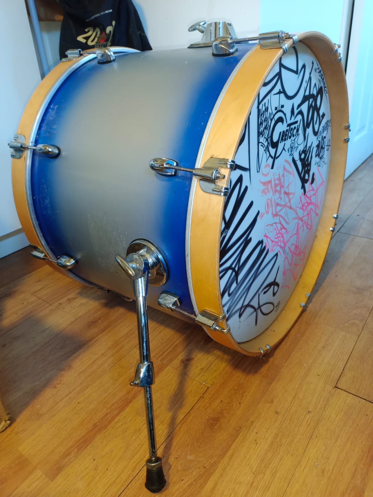 URGENTE!!TODO JUNTO! Gretsch Blue Birch Especial Edition + ATRILES 📍PUNTA ARENAS $550.000 - Imagen 7