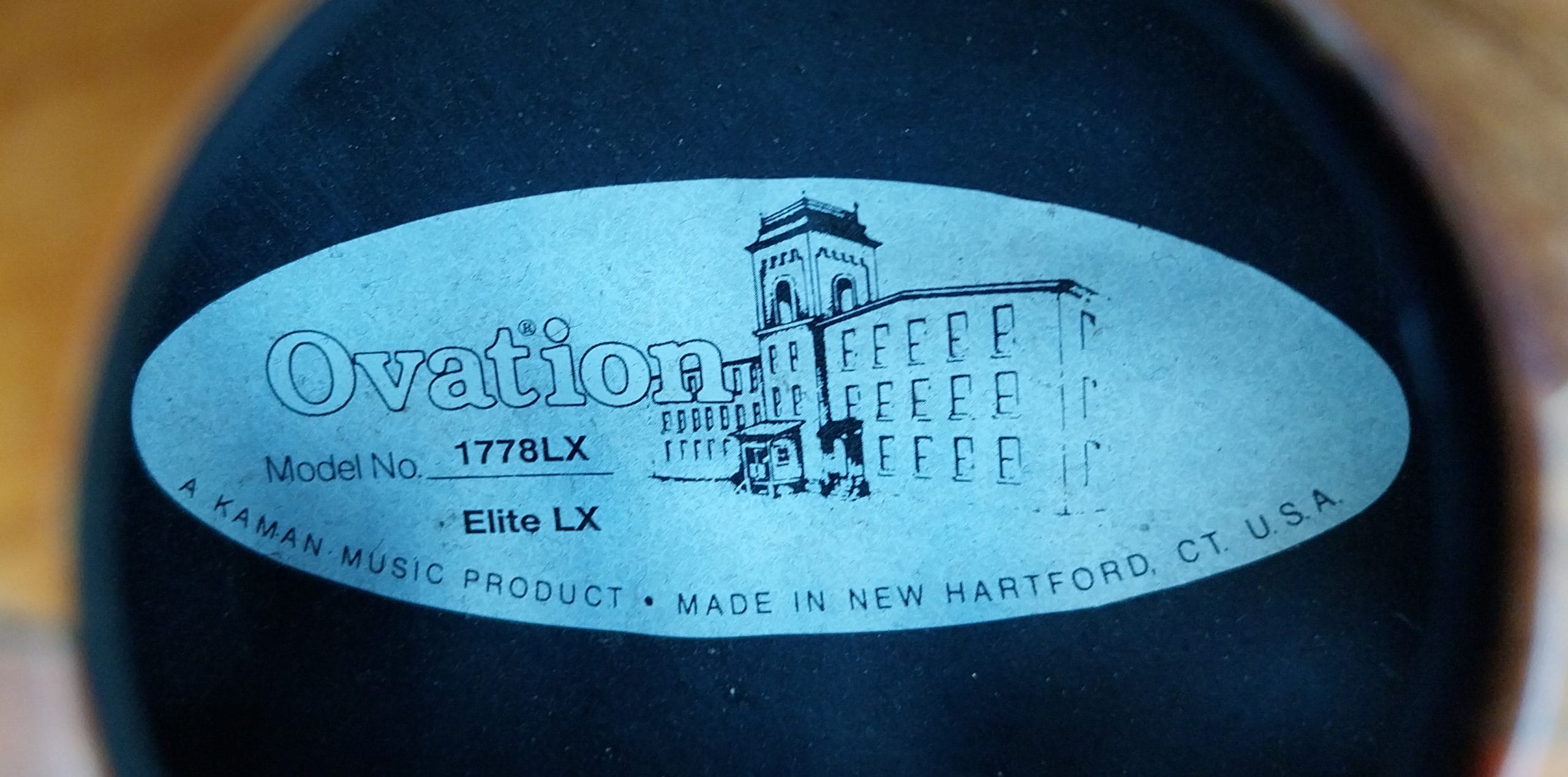Guitarra OVATION Elite LX 1778 (made in USA) - Imagen 12
